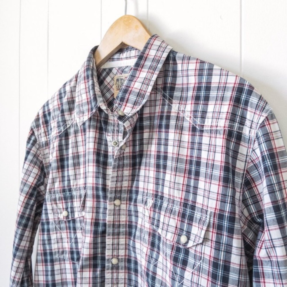 Wrangler Western Plaid Shirt L